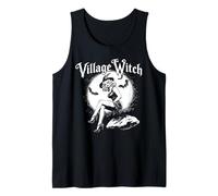 Village Witch Retro 50s Pin Up Witch Gothic Wicca Tank Top
