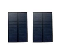 Villageboom (2-Pack) DIY 1 Watt 5 Volt Solar Panel - Build Your Own Solar Energy Source! Efficient Solar Energy for on the Go