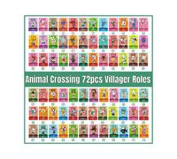Villager Mini 72pcs Role Animal Crossing Amiibo Nfc Tag Card Switch Wii U New3ds