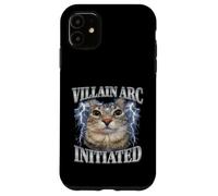 Villain Arc Cat Meme Funny Design Case for iPhone 11