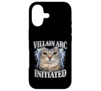 Villain Arc Cat Meme Funny Design Case for iPhone 17