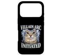 Villain Arc Cat Meme Funny Design Case for iPhone 17 Pro