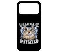 Villain Arc Cat Meme Funny Design Case for iPhone 17 Pro Max