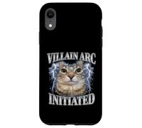 Villain Arc Cat Meme Funny Design Case for iPhone XR
