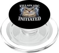 Villain Arc Cat Meme Funny Design PopSockets PopGrip for MagSafe
