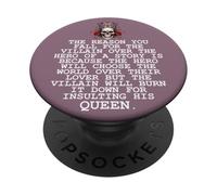Villain Era Dark Romance Merch Smutty Book Lover Skull Smut PopSockets Adhesive PopGrip