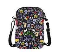 Villains Carry On Bag Chillin is Like A Villain Cross Body Bag Witch Shoulder Bag Evil Queen Messenger Bag (Villain Cross Body)