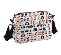 Villains Evil Group Gift Witch Stuff Halloween Party Gift So Many Ways To Be a Villain Crossbody Bag, Be a Villain Hkb, Multifunctional