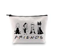 Villains Friends Makeup Bag Villains Gift Villain Gang Gift for Bad Witches Club BFF Cosmetic Bag (Fri Villain Bag EU)