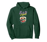 Villains Maleficent Bad Apple Halloween Pullover Hoodie, Adult Unisex, Dark Green, Large