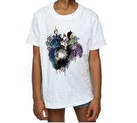 Villains Sketch Cotton T-Shirt Disney White 12-13 Years