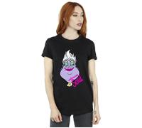 Villains Ursula Unfortunate Soul Cotton Boyfriend T-Shirt Disney Black 4XL