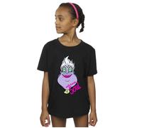 Villains Ursula Unfortunate Soul Cotton T-Shirt Disney Black 7-8 Years