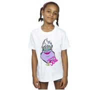 Villains Ursula Unfortunate Soul Cotton T-Shirt Disney White 12-13 Years