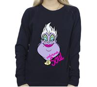 Villains Ursula Unfortunate Soul Sweatshirt Disney Navy M