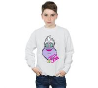 Villains Ursula Unfortunate Soul Sweatshirt Disney White 7-8 Years