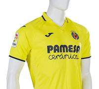 Villarreal CF Official 22/23 First Kit Match Jersey, Hort Sleeve T-Shirt, Unisex, Yellow, XL