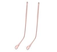 VILLCASE 1 Pair Metal Glasses Arm Replacement of Stylish Temple Legs for Eyeglasses Repair Easy Installation Comfortable Fit Rose Gold Color for All Frames