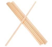 VILLCASE 10 pcs Pine Wood Window Trim Strips 2 m DIY Moulding Beading for Screen Edge, Smooth Architrave for Interior & Exterior Frames, Picture Frame & Door Trim