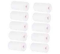 VILLCASE 10 Rolls Thermal Cash Register Paper Multipurpose Till Rolls for Pos Machines Stable Printing Clear Receipt Printing Compatible with Card Machines and Terminals