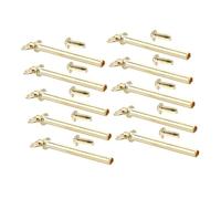 VILLCASE 10 Set Folding Fan Nail Accessories Multisize Shaft Rivet Replacement Kit for DIY Handmade Fans Finish Repair Fasteners for Bamboo Paper