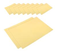 VILLCASE 10 Sheets Gold Metallic Mirror Cardstock A4 Paper with Sleek Single-Sided Glitter Finish for DIY Projects and Birthday Party Decorations, Versatile Printer Paper for Crafting