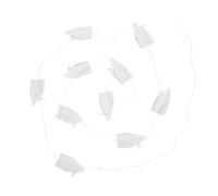 VILLCASE 10 Strings Handmade Origami Crane Garland Strings Japanese Paper Decorations for Weddings Bridal Shower Shower Birthday Party Ceiling Backdrop Pre-folded Paper Bird Streamers