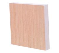 VILLCASE 100 Sheets Wood Grain Sticky Memo Pads Wear-resistant Self-stick Note Pads for Office School Home Reminder Notes with Stylish Natural Design