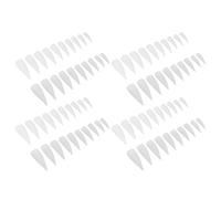 VILLCASE 1000pcs Claw Tip False Nails Set and Natural Colors Plastic Press-on Nail Tips for DIY Manicure for Women