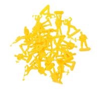 VILLCASE 100pcs Durable Construction Workers for Dollhouses Sand Tables Creative Projects Realistic Role Play Models