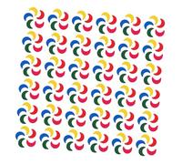 VILLCASE 100pcs Magnetic Moon Teaching Aids Small Whiteboard Magnets for Classroom Fridge Office Decorative Board Magnets for Teachers Visual Learning Tools with Creative Moon Design