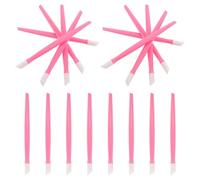 VILLCASE 100pcs Nail Art Tools with Rubber Tip and Lightweight Pp Material Professional Exfoliating Nail Stick and Personal DIY Sessions for Salon Professionals and Enthusiasts