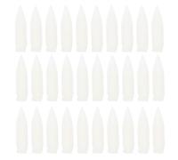 VILLCASE 100pcs Paint Marker Nibs Replacement Tips for Paint Markers White Nylon Easy to Replace Resistant to Wear and Tear Suitable for Students and Artists Classroom Professional Use