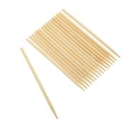 VILLCASE 100pcs Portable Wooden Scratch Pens Multipurpose DIY Art Sticks for Adults Craft Tools to Inspire Creativity and Imagination Light Brown