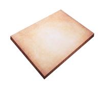 VILLCASE 100pcs Retro Handbook Material Paper Parchment Paper Scrapbook Vintage Stationery Business Vintage Stationery Writing Diplomas for Writing Craft Khaki