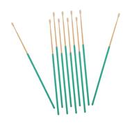VILLCASE 10pcs Bamboo Ear Wax Cleaning Sticks with Anti-Skid Handle Earwax Removal Tools for Safe and Comfortable Ear Care for Home Use