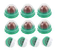 VILLCASE 10Pcs Catnip Candy Lollipop Wall Sticker Cat Snacks Nutritious Supplement Fish Glue Ingredient Random Flavor Kitten Treats