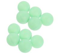 VILLCASE 10pcs Glow Pingpong Balls 40mm White Multipurpose Reusable Luminous Table Tennis Balls for Outdoor Recreation and Birthday Party