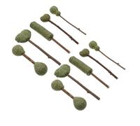 VILLCASE 10Pcs Natural Catnip Lollipops Edible Cat Chew for Indoor Cats Mixed Style Treats to Boredom and Promote Digestion Sticks for Chewing and Play