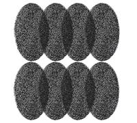 VILLCASE 10Pcs Oil-Absorbent Activated Carbon Filter Pads for Small Desktop Range Hood, Reusable Sponge Replacement for Kitchen Extractor Hood, Compatible Grilling and Hot Pot Stoves