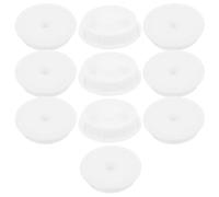 VILLCASE 10pcs Reusable Lint Roller Hair Stick Accessories Replacement Plastic Covers for Removing Pet Hair from Clothes and Carpets Portable Sticky Lint Remover Roller Covers