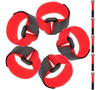 VILLCASE 10pcs Rooster Collars Stop-screaming Neckbands Adjustable Tightness Nylon Anti-noise Bands Avoiding Accidental Suffocation for Poultry