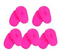 VILLCASE 10pcs Silicone Ear Caps for Hair Dye and Perming Waterproof Ear Muffs that Shield from Heat Reusable Protection for Styling Process and Shower Use