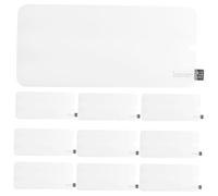 VILLCASE 10PCS Tempered Glass Screen Protectors High Clarity Explosion Smudge Resistant Full Coverage Films with Bubble Installation and Sensitive Touch Compatibility