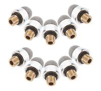 VILLCASE 10pcs Universal Capacitive Stylus Pen Tips Mesh Fiber Replacement Nibs for Touch Screen Devices M5 Outer Thread Compatible with Tablet Accessories User