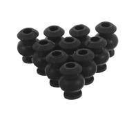 VILLCASE 10pcs Vibration Damper Balls Shock Absorbing Cushion with Slip Resistant Design for Drone Gimbals and Aerial Photography Small Black Vibration Dampening Pads for Enhanced Stability