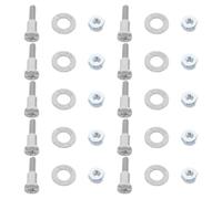 VILLCASE 10sets Hair Clipper Adjustment Rod Screws Replacement Pack Compatible with Wahl Anti-loosening Repair Screws for Precise Trimmer Maintenance and Clipper Repairs