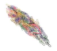 VILLCASE 120pcs Music Note Paper Clips Metal Treble Clef Shaped Clips Office Supplies for Document Organizing Bookmarks Envelopes and Planner Decoration