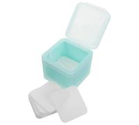 VILLCASE 120pcs Stretchable Dry Cotton Pads for Face in Square and Circle Shapes, Soft Precise Contour-Hugging Makeup Remover Pads for Skincare and Moisturizing