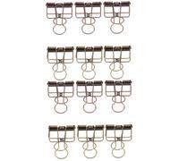 VILLCASE 12pcs Assorted Color Metal File Clips Binder Clips for Office School Crafts High Elasticity Non-deforming Design for Organizing Papers Documents